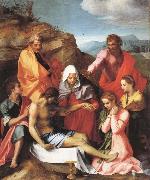 Andrea del Sarto Pieta with Saints Germany oil painting artist